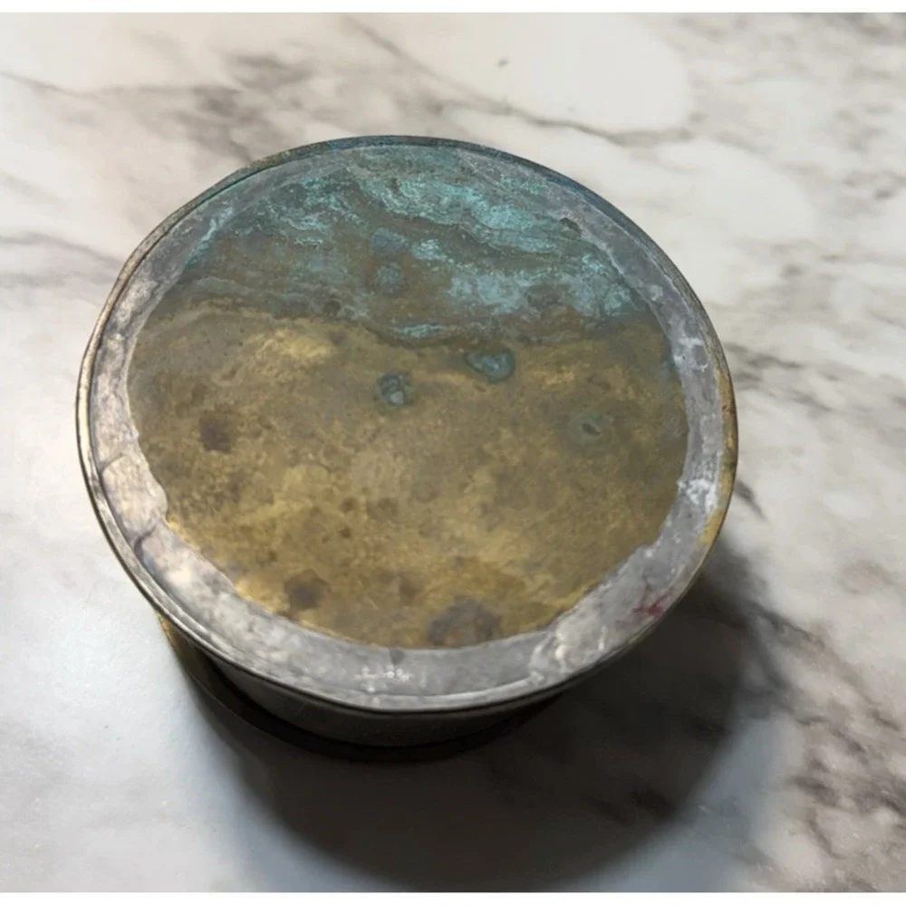 COOLEST EVER TRINKET BOX‎ WATER METER  SOLID BRASS 3